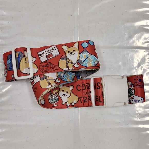 Corgi Travel Suitcase Luggage Straps - Picture 4 of 8